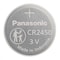 Panasonic CR2450 3V Lithium Battery PK5 Pan-CR2450 - alternate 1